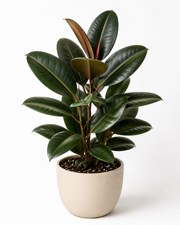 Rubber Plant (Ficus elastica)